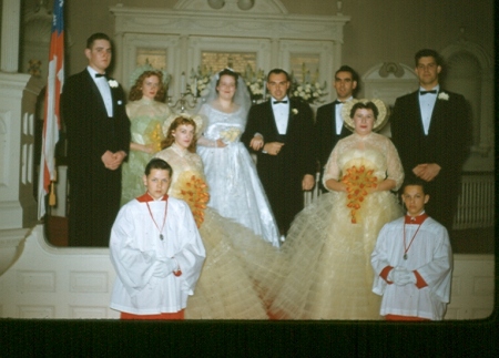 Our wedding - 3-3-57