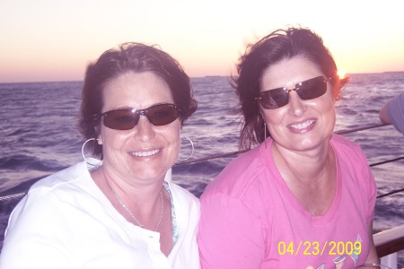 Angie and Becky in Key West