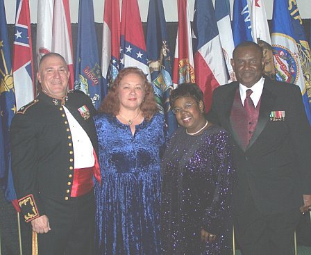 With Friends at the Marine Corps Birthday Ball