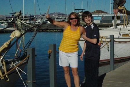 Jake and I at Lake Mead 2009