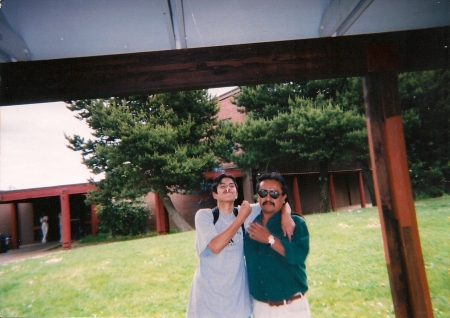 Lynn & jr at Chemawa 2000 Graduation