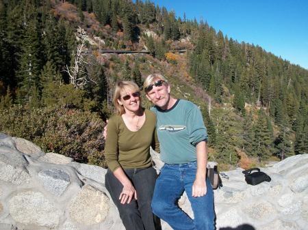 Kickin' it in Tahoe with Martha. Nov. 99