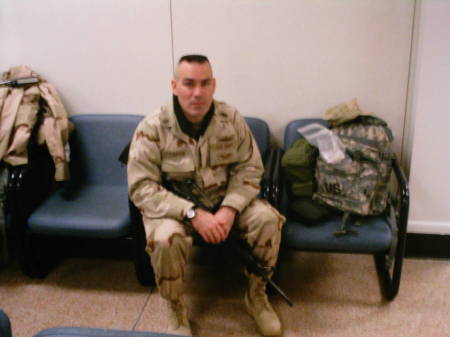 GETTING READY TO LEAVE FOR IRAQ