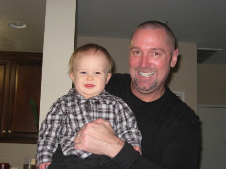 My Brother John and Nephew Parker