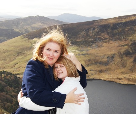My daughter and I in Ireland