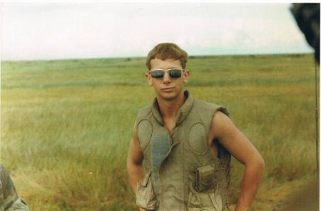 Me out in the Plain of Reeds Vietnam 1969