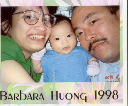 Barbara with Dad and Mom