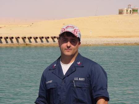 Me in Suez Canal