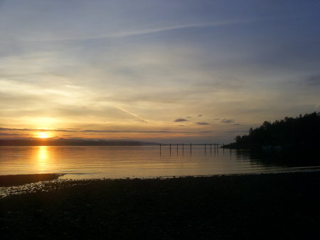 Sunset at West Beach, Orcas Island, WA