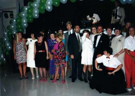 Suzanne MacDougald's album, Class of 1977 at the last reunion in 1993