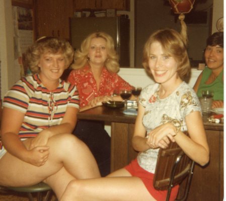 Friends together in about 1978