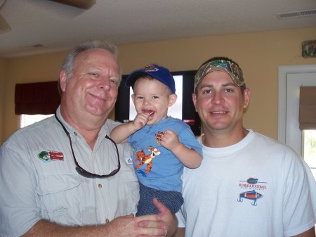 Dewey, Son Jeremy, and Grandson Cannon