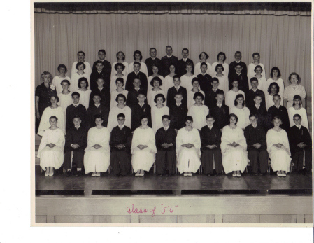 Roosevelt School Graduation 1956