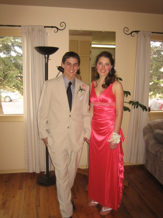 My Son Dillon and Friend --Prom