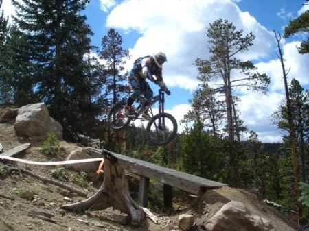 downhill mtb, 2006 at keystone,co