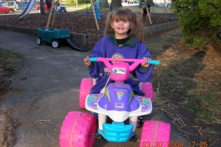 Granddaughter Zayda - at age 3 March 2009