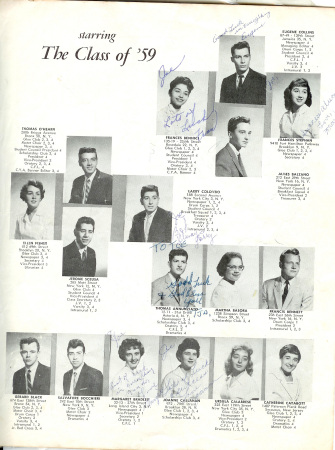 Page from year book