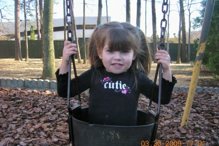 Granddaughter Zayda - picture taken 3/2009