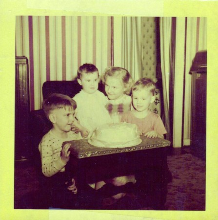 March 1952 "Baby sister's birthday