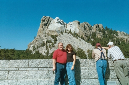 At Mt. Rushmore, SD