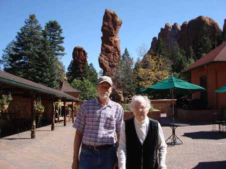 Bobby and mother in Springs