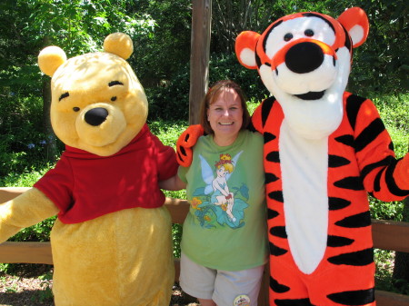 Me, Pooh & Tigger at Disney World - 2009