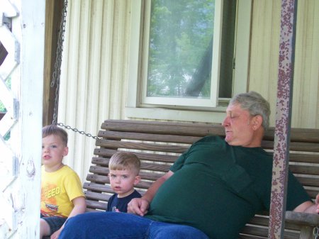 Brother Ron and his two grandsons