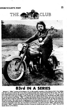 Motorcyclist's Post, September 1973