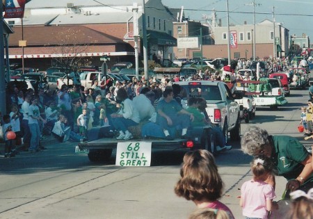2008 Homecoming Parade Class of 1968 Float