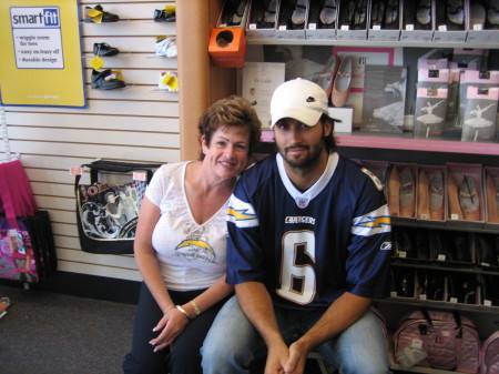 United Way event with the Chargers October 200