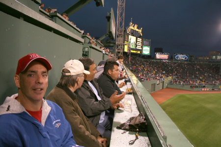 Jim at Fenway Park