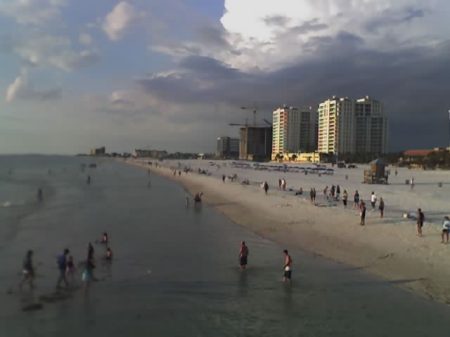 clearwater beach jul 2006 storm