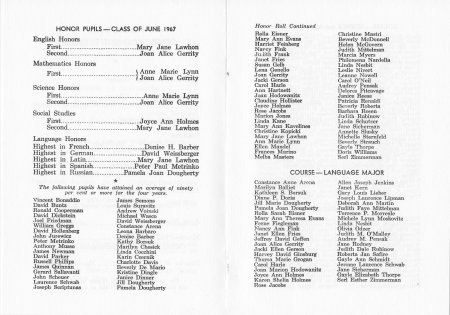 1967 Commencement Page 4 & 5