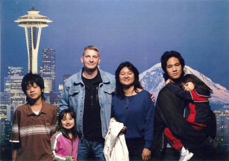 Liddle family landing in Seattle