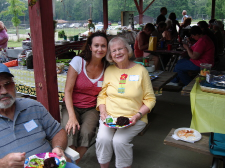 My beloved Aunt Bettie and me