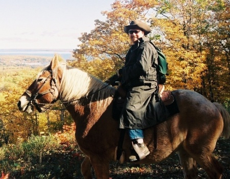 Horseback Riding near Lake Superior