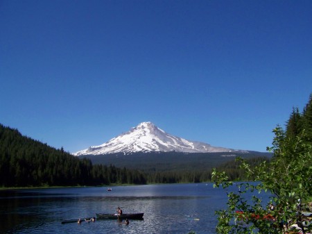 Mt. Hood, OR from Trillium Lake