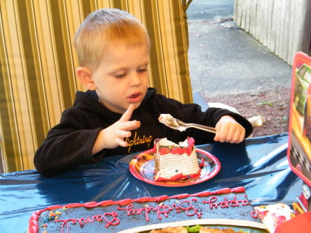 My grandson Daniel's 3rd Birthday party