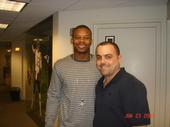 ME AND KERRY RHODES FROM THE JETS