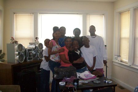 ME MY SISTERS BROTHER DAD AND NIECES