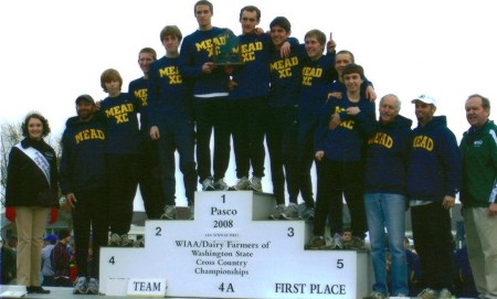 Mead XC wins State Championship 2008