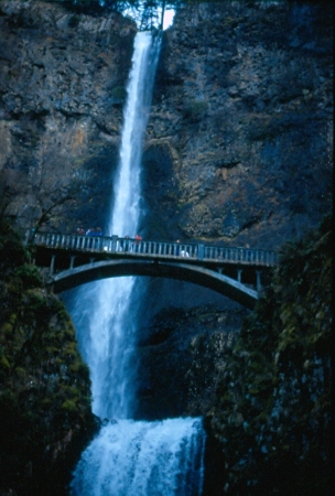 Multnomah Falls, OR 1988