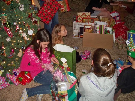 grandkids x- mas 2009