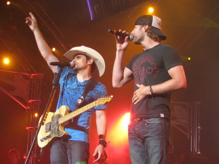 Brad Paisley and Derk Bentley