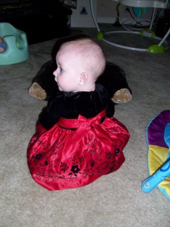 Taylor's First Christmas Dress