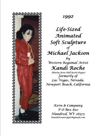 Life-Sized Sculpture of Michael Jackson