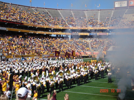 ASU football Homecoming game '09