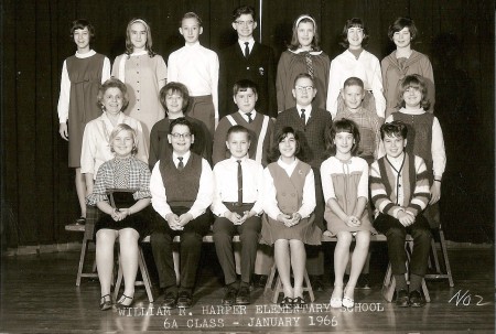 Wilfred Born's album, 6A Class - January 1966