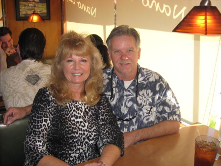 Bob and Cindi at Bob's Big Boy in Fullerton