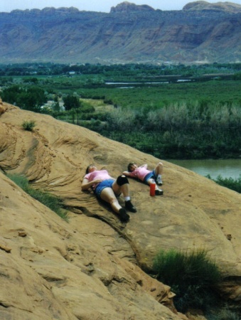 Restin' after the climb